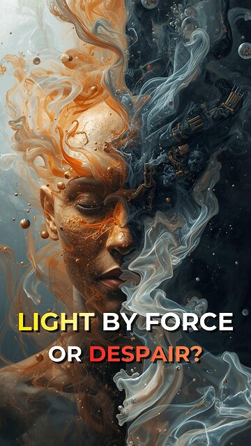 Light by Force or Despair?