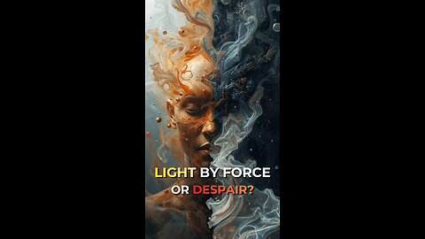 Light by Force or Despair?