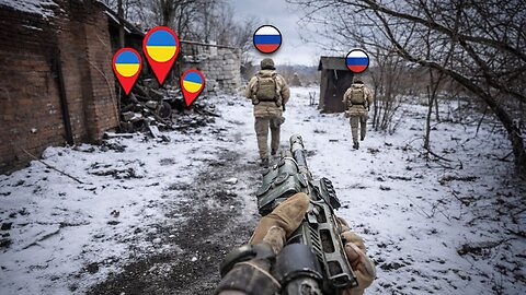 WATCH: Russian Soldiers Storm Ukrainian Positions in Brutal Close Combat