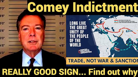 Comey Indictment REALLY GOOD SIGN!... Find Out Why