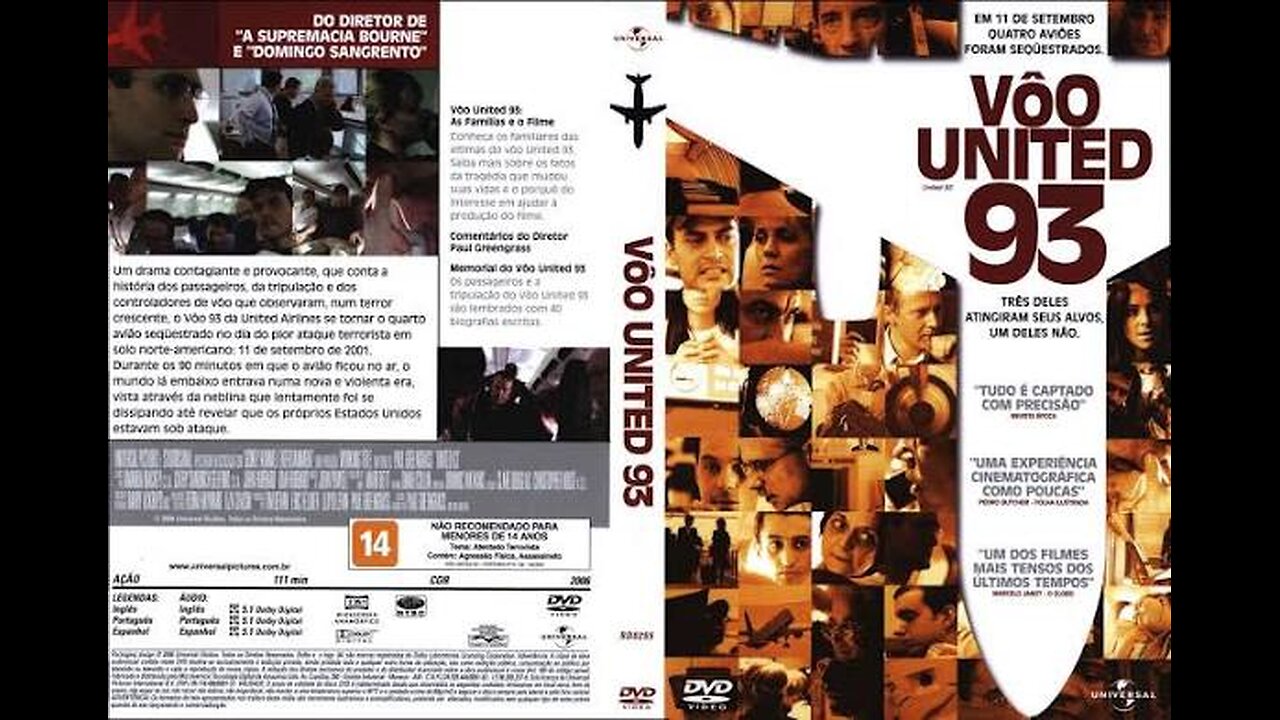 Voo United 93 completo dublado