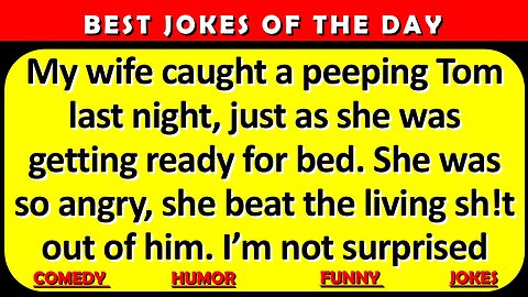 🤣 BEST JOKES OF THE DAY - Try not to laugh Challenge