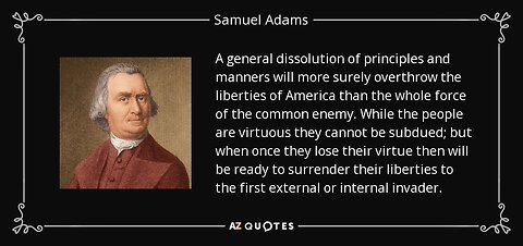 To restore the Republic the voters must be truly educated, not indoctrinated