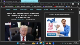 Trump Lowers Drug Prices - Dangerous Weight Loss Drugs