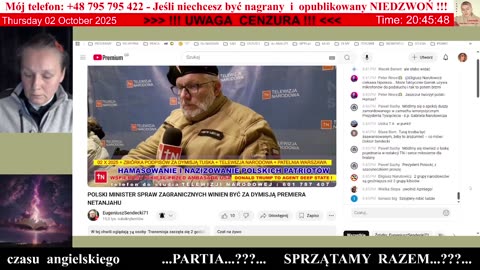 5138 - Eugeniusz Sendecki o Olszańskim 👮‍♀️ - 02.10.2025