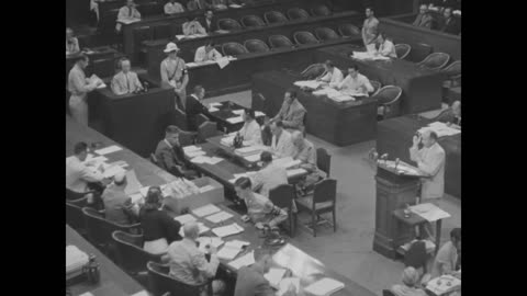 WAR CRIMES TRIALS, TOKYO, JAPAN - WAR CRIMES TRIALS, TOKYO, JAPAN - 111-adc-6552