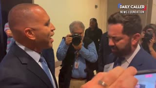 Rep. Mike Lawler Confronts House Minority Leader Hakeem Jeffries Over Shutdown