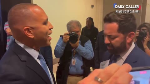 Rep. Mike Lawler Confronts House Minority Leader Hakeem Jeffries Over Shutdown