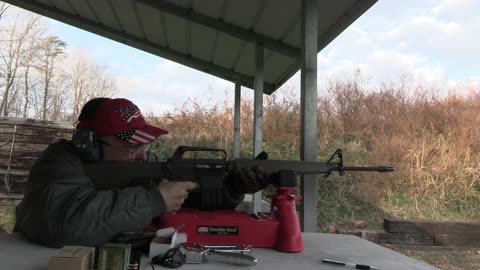 Retro 601 rifle accuracy test 55 gr ammo