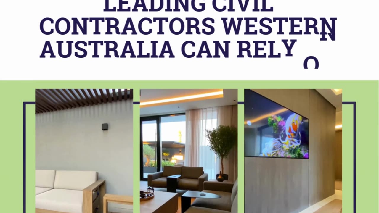 Leading Civil Contractors Western Australia Can Rely On