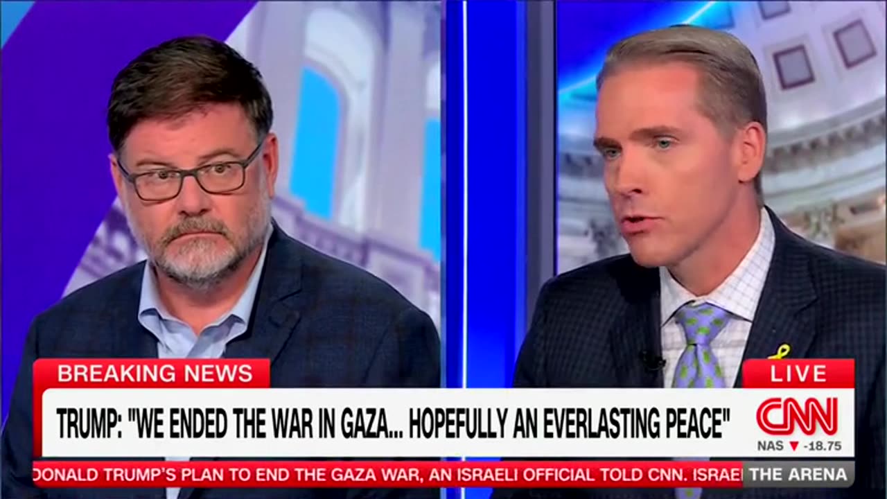 Scott Jennings Gets Emotional Over Israeli Hostage As He Hails Trump’s Peace Deal