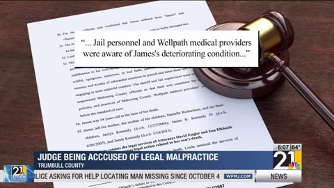 Judge being accused of legal malpractice