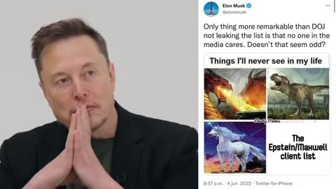 Elon Musk - The Billionaires who supported Kamala are extremely scared of the Epstein Island List