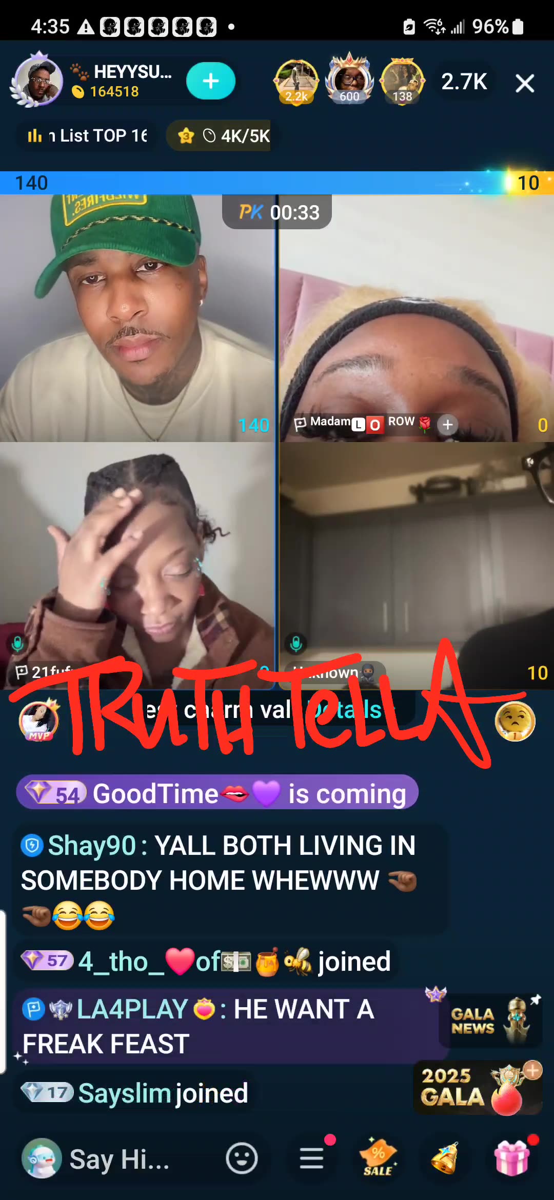 LYSOL LIONEL TEAM PK WITH 21BADBITCH & MADAM LO