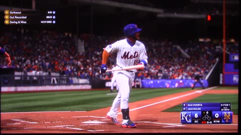 MLB The Show: Kansas City Royals vs New York Mets (S24 G14)