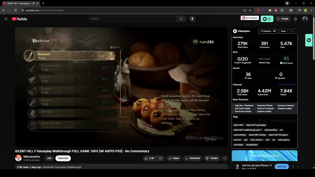 Silent Hill f: Playing it Start to Finish