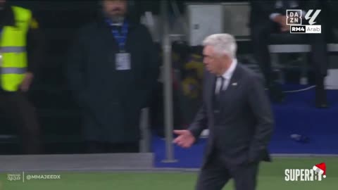 Arda Guler accidentally spilled water on Carlo Ancelotti's seat