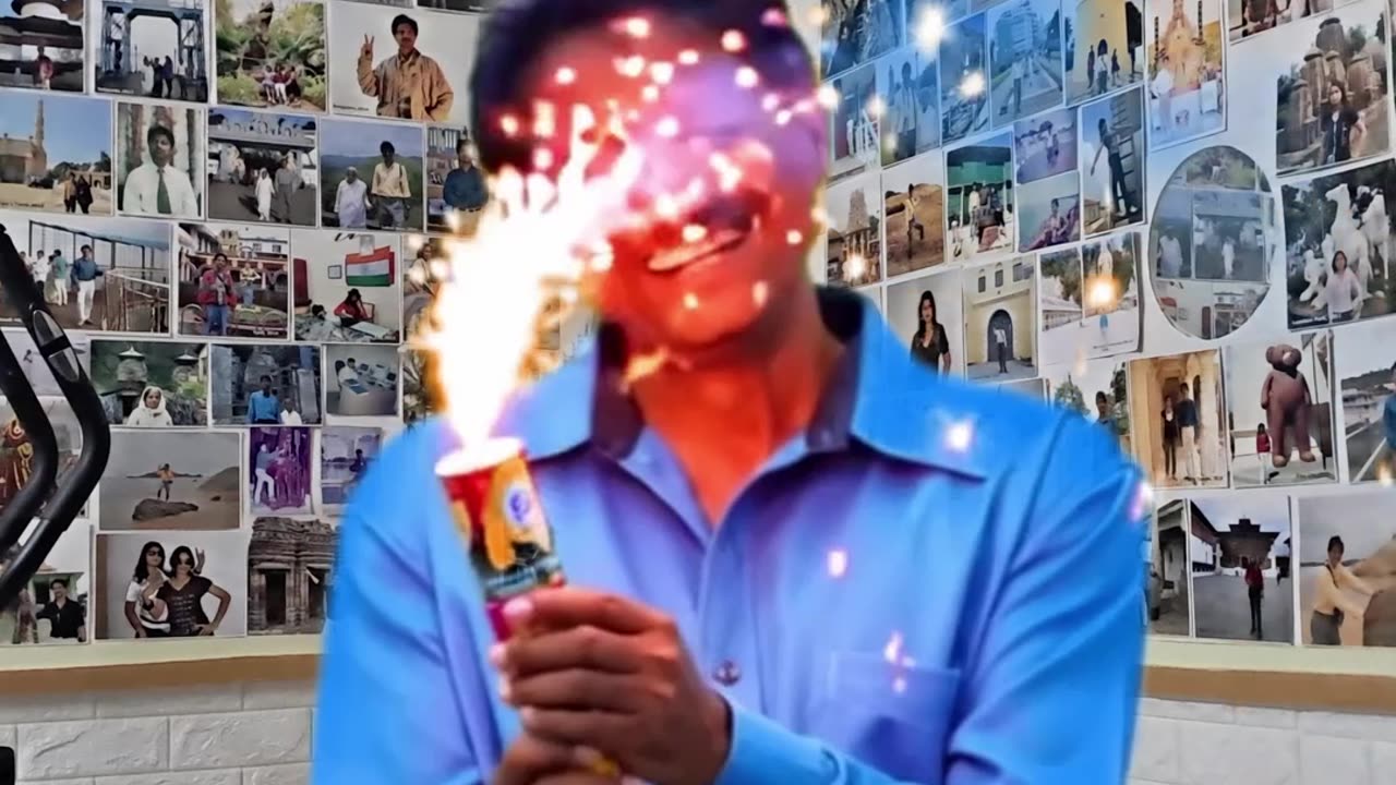 Happy Diwali 2025-with Cracker in hand