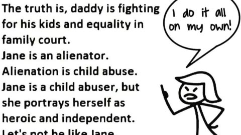 Joseph Martelli Niagara Falls, NY Family Court Parental Alienation don't be like Jane