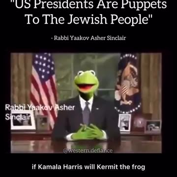 US presidents are puppets for the Jewish people...