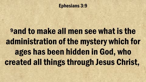 Ephesians 3