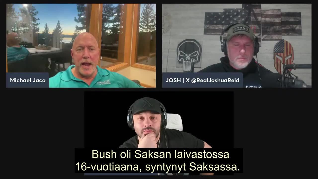 Sotilaallinen pyöreän pöydän keskustelu tulevista sotatoimista,kaupunkien mellakoista, muslimien ääriliikkeistä, politiikasta, taloudesta.