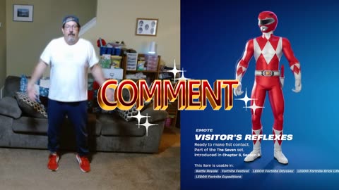 FFG Dance Fortnite Emotes Visitor's Reflexes