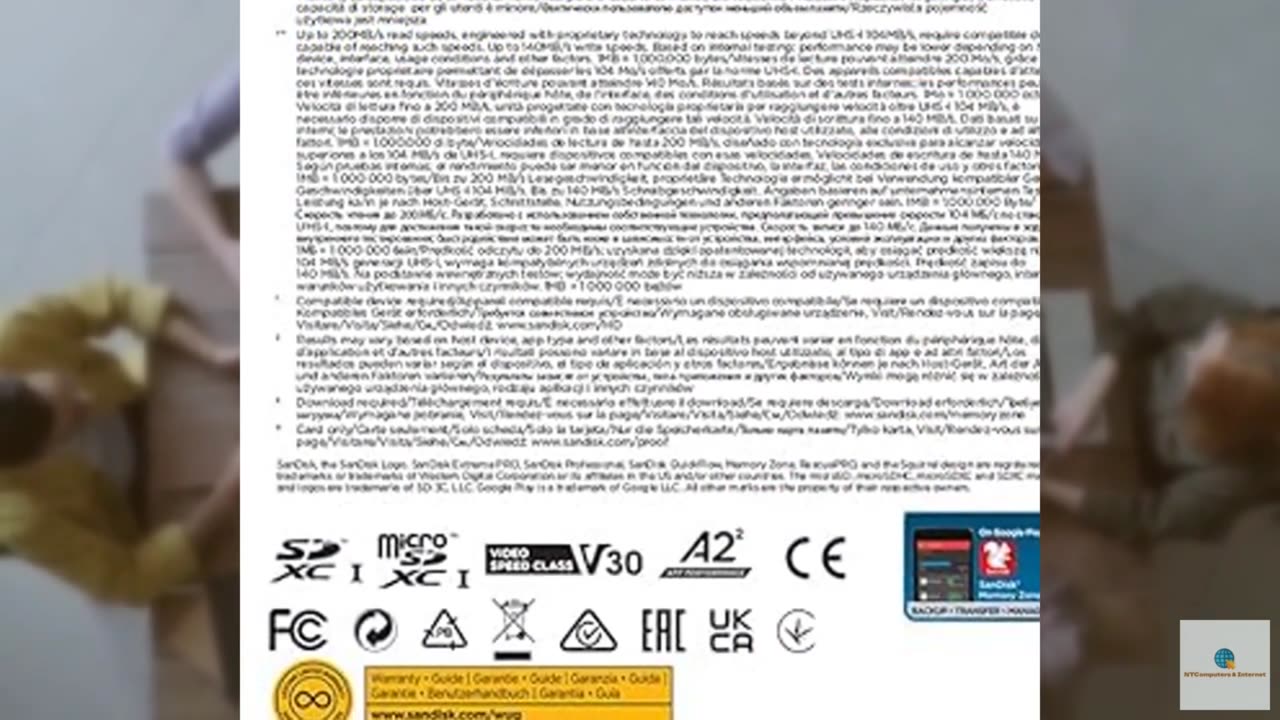 SanDisk Extreme PRO microSDXC UHS-I Memory Card 512 GB + Adapter & RescuePRO Del