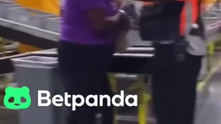 Black attacks White woman, other blacks just watch