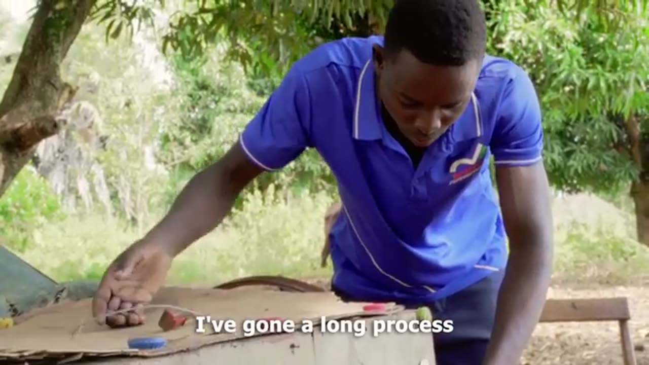 How this boy made the first car in his Village