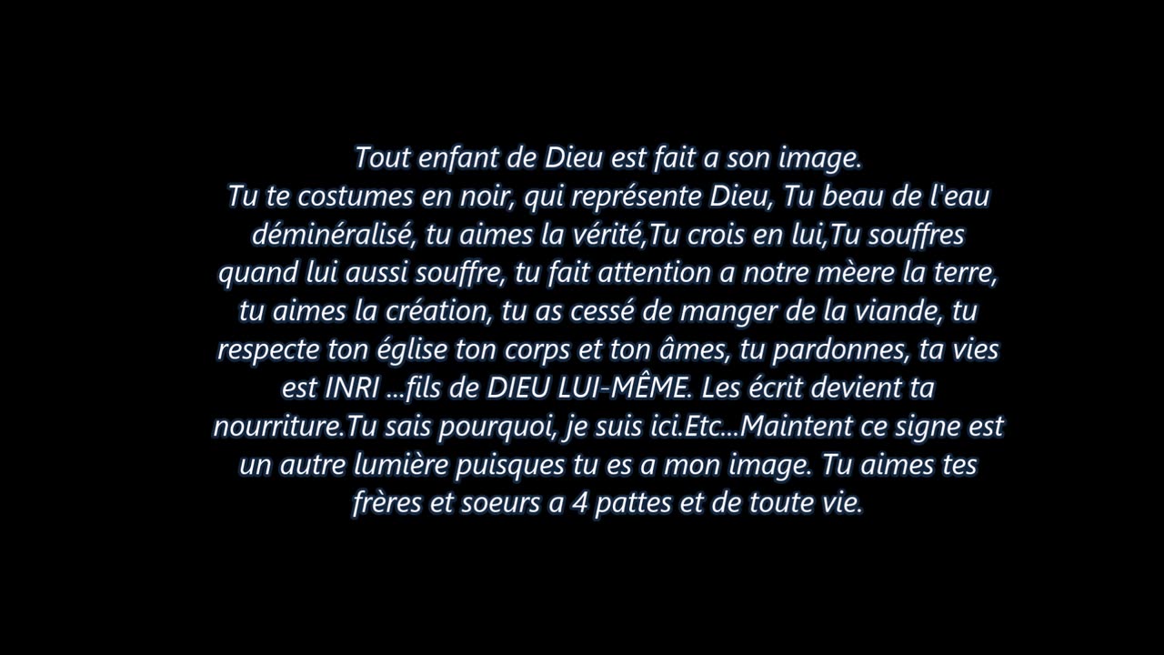 SIGNES DE LA FIN ...DE LA LUMIÈRE...