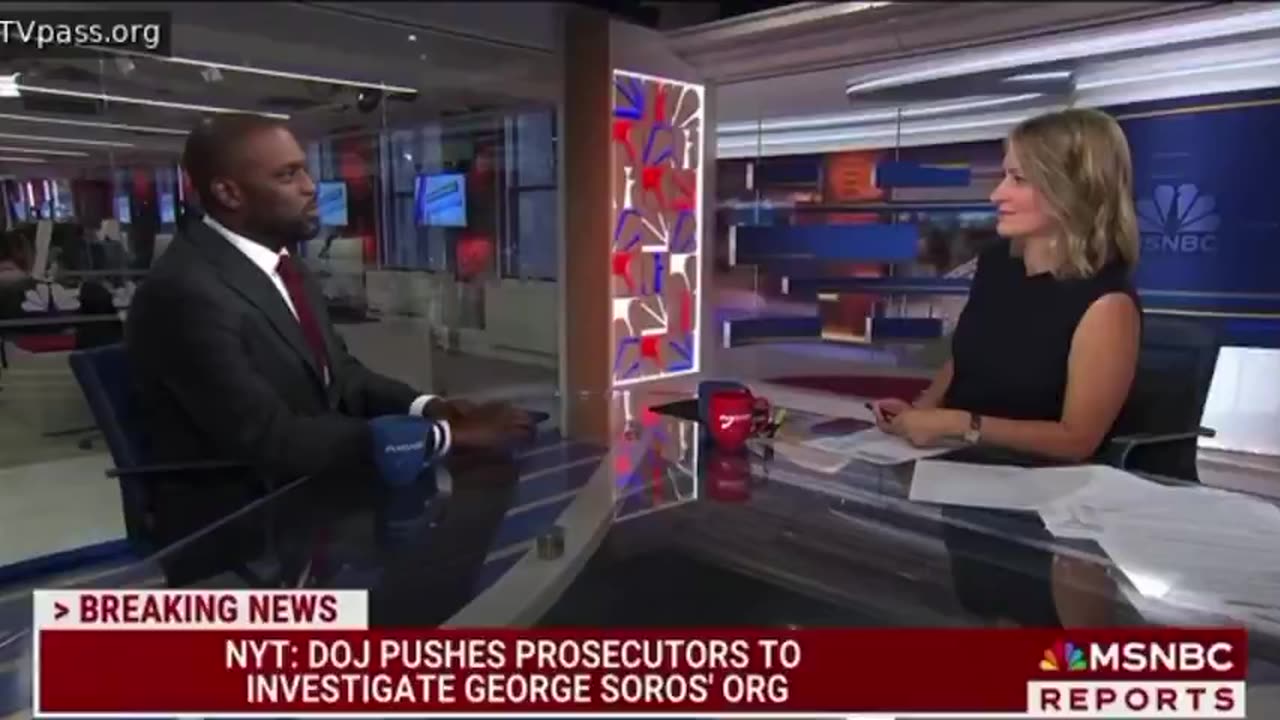 PANIC on MSNBC about George Soros & Open Society Foundation being potentially INVESTIGATED