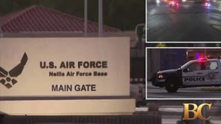 Gunman opens fire on secretive Air Force base home to Area 51