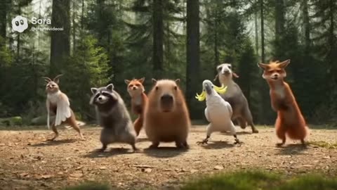 viral animal dance hits