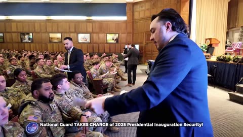 National Guard Take Charge of 2025 Presidential Inauguration Security