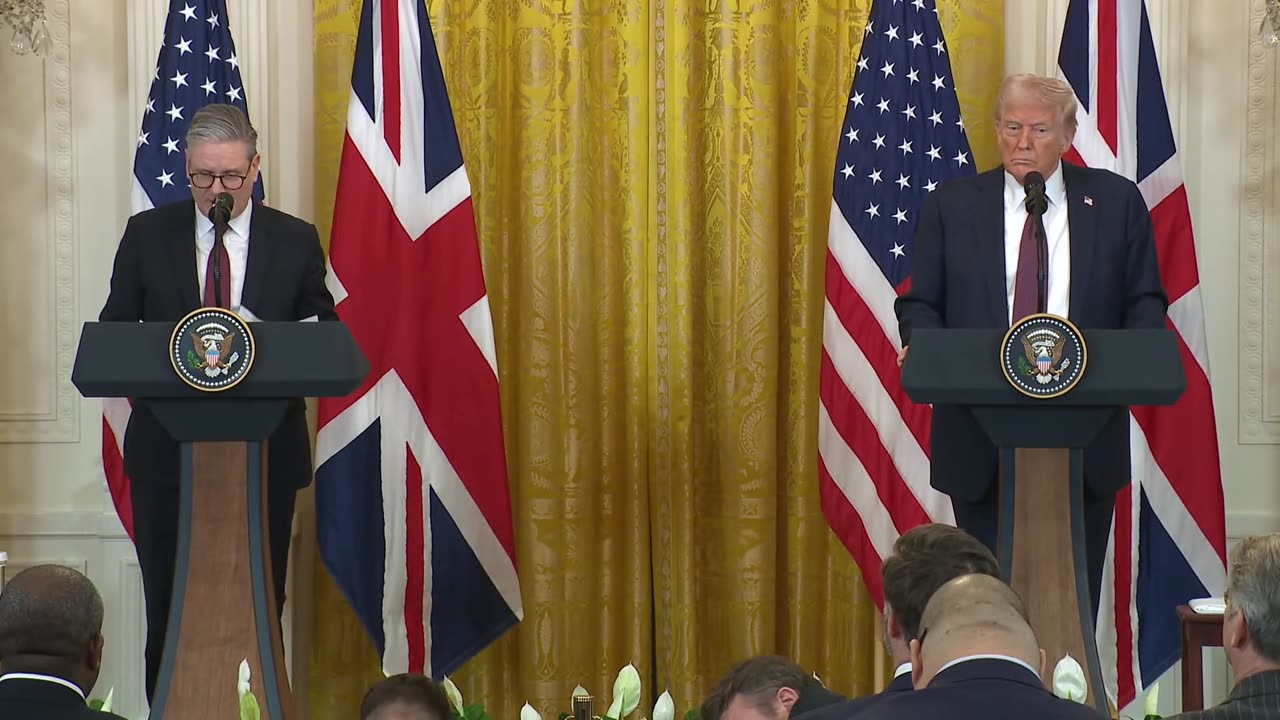 President Trump Holds a Press Conference with Prime Minister Keir Starmer of the United Kingdom