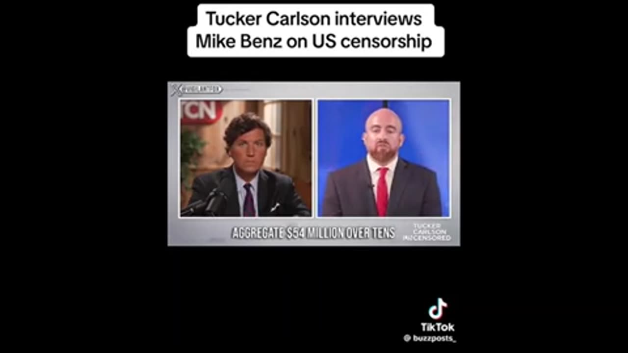 Tucker/Mike Benz on censorship ..