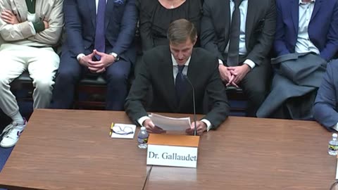 Tim Gallaudet witness statement November 13, 2024 UFO Congressional Hearing