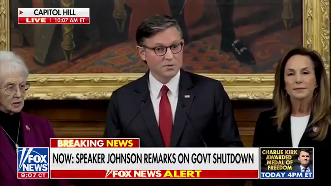 Speaker Johnson lists off INSANE Democrat demands to end the government shutdown