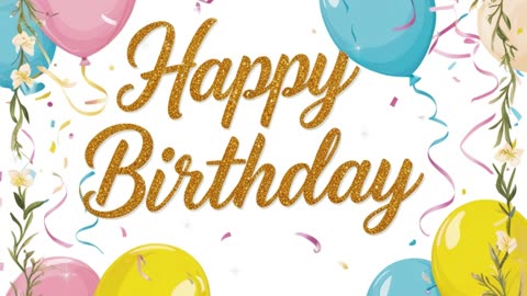 Happy Birthday