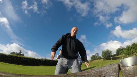 Mark Clark Portrush on a camping session with the Clarks and Griffiths in Letterfrack & Dingle 2017.