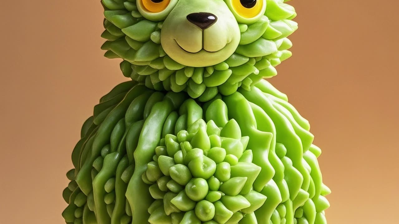 Bitter melon is not only delicious, but also very creative