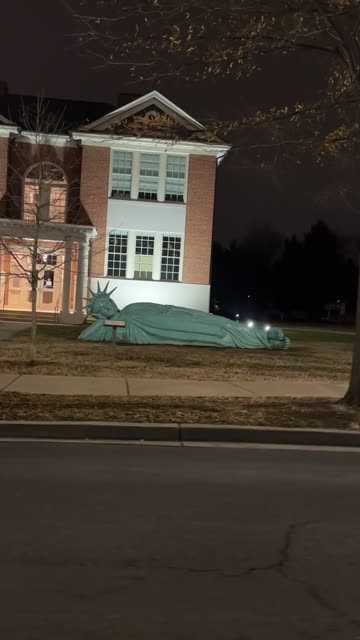 Sleeping Statue of Liberty