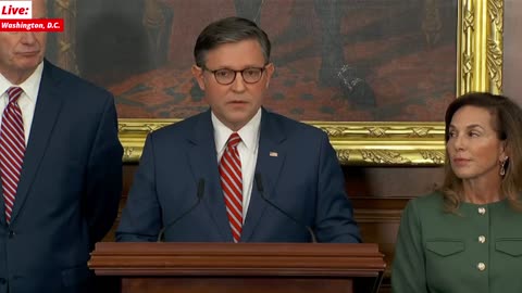 LIVE: House Speaker Johnson speaks amid government shutdown