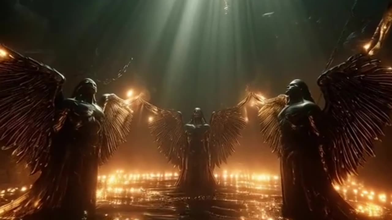 The prophecy of the chained angels