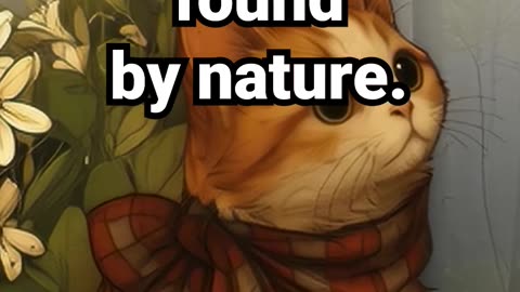 Lost? No. Just perfectly found by nature. #motivation #anxietyrelief #selfcare #cutecatshorts