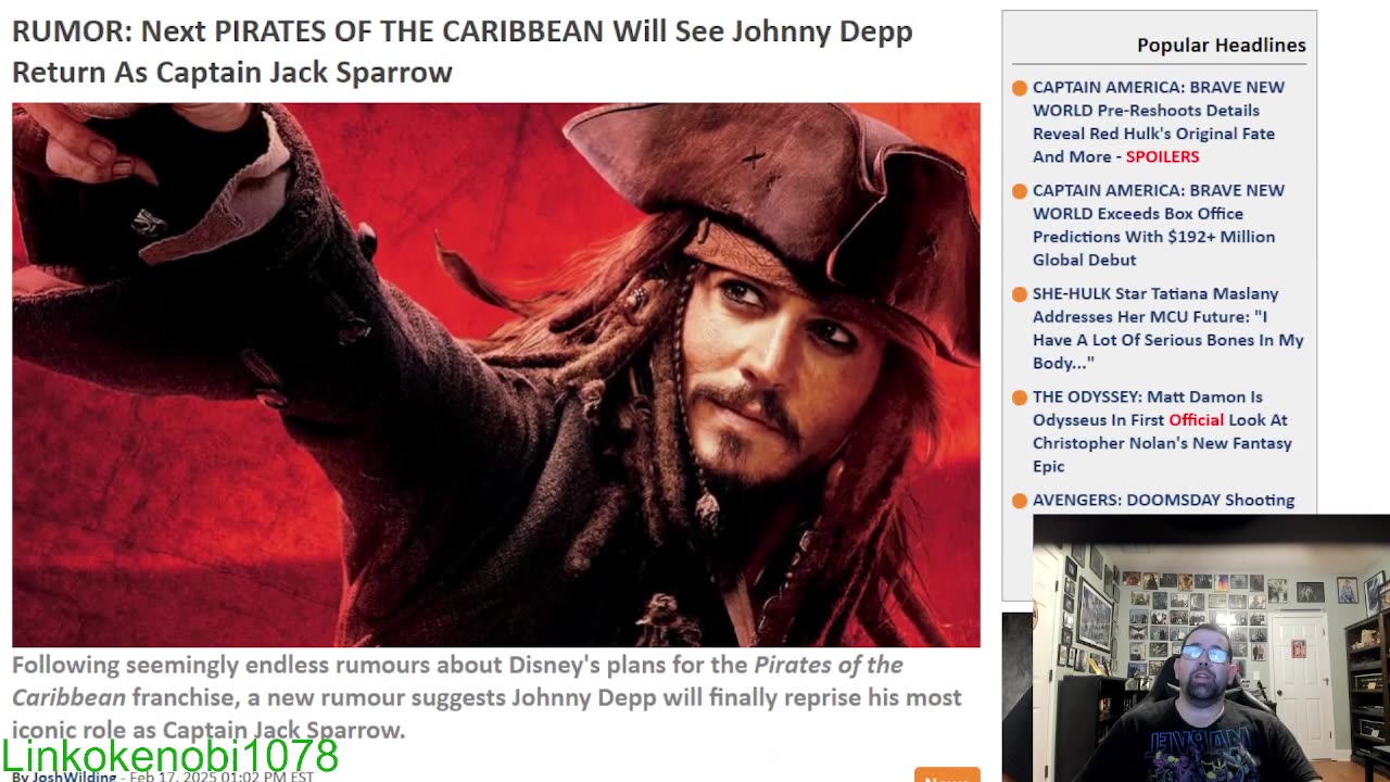 Johnny Depp's Return First Pic Of Odysseus Movie And Robert Pattinson Talks About The Batman sequel