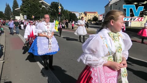 Krojový průvod - Svatováclavské slavnosti Břeclav 2019
