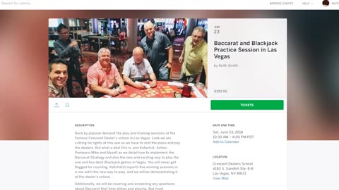 Professional Baccarat Player Kachatz1 from Las Vegas