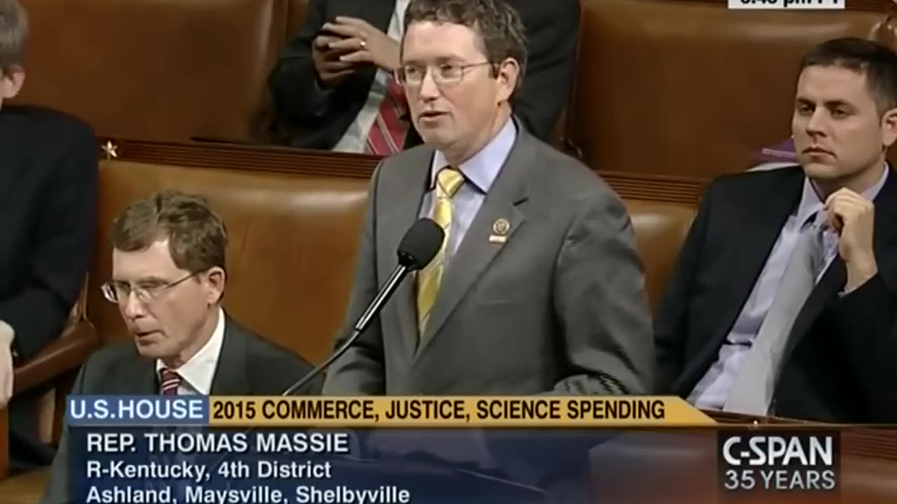 Rep. Thomas Massie Debates in Favor of Hemp Amendment to CJS Appropriations Bill 5.29.14